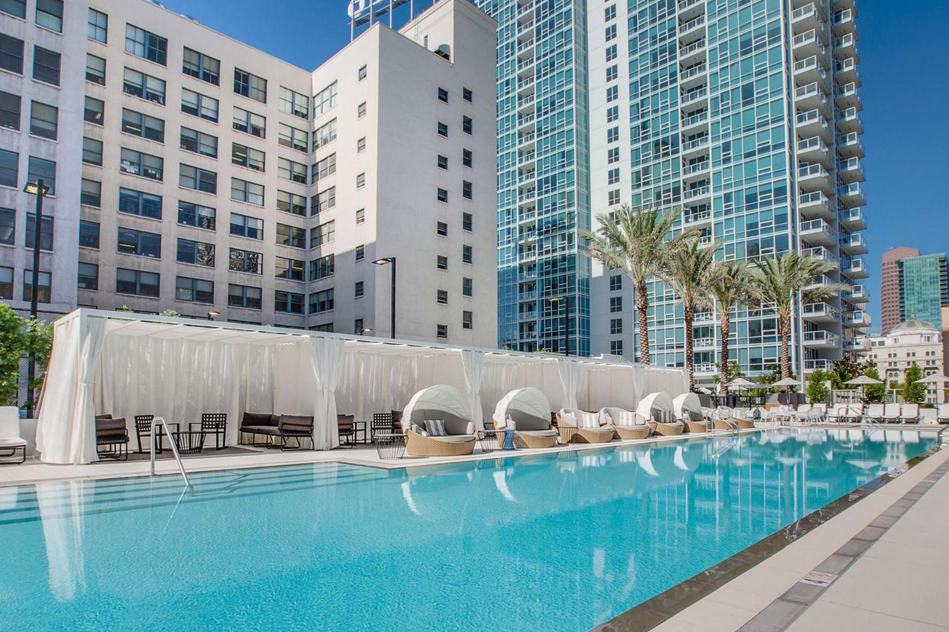 Готель Level Downtown La South Olive Лос-Анджелес Екстер'єр фото